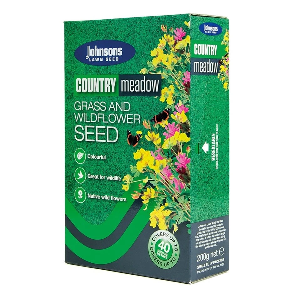 Johnsons Country Meadow Wildflower Seed